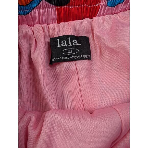 DRESSED IN LALA Satin Playsuit in Cosmic Cowgirl Set Size XS - Picture 6 of 11